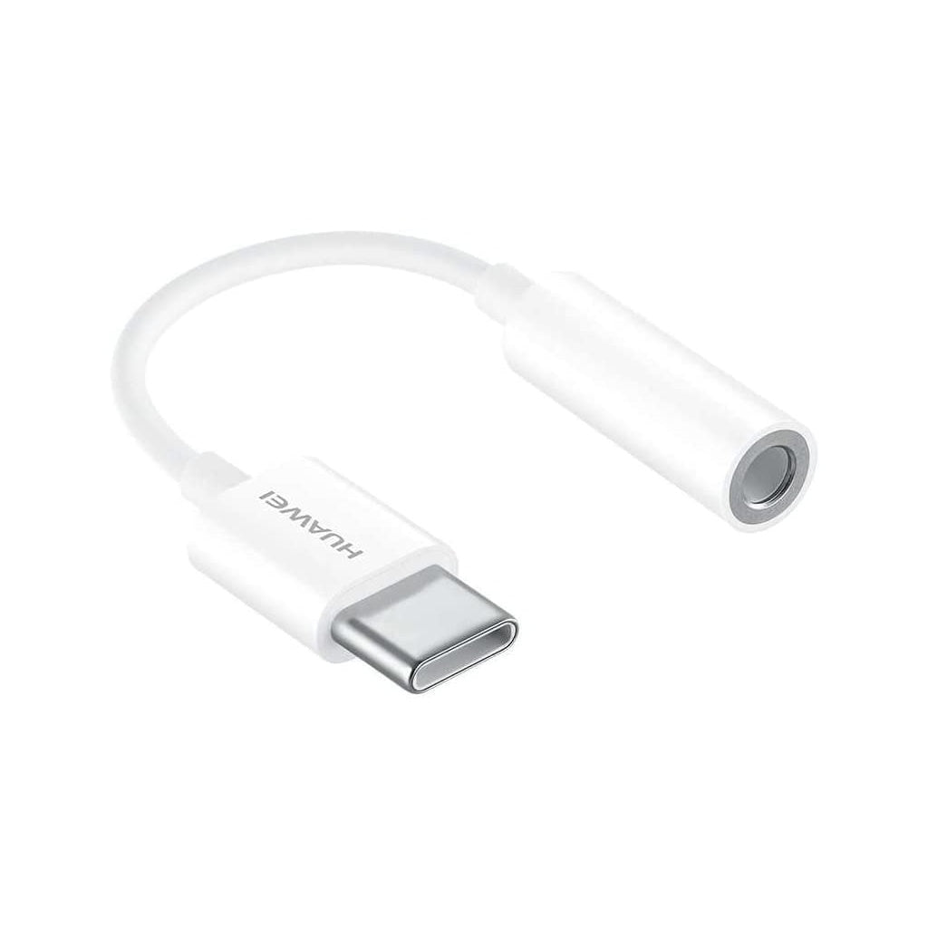 Adaptor Huawei CM20 USB-C la 3.5 mm Jack Compatibil cu device-uri Resigilat - White - 6901443200405 - 1