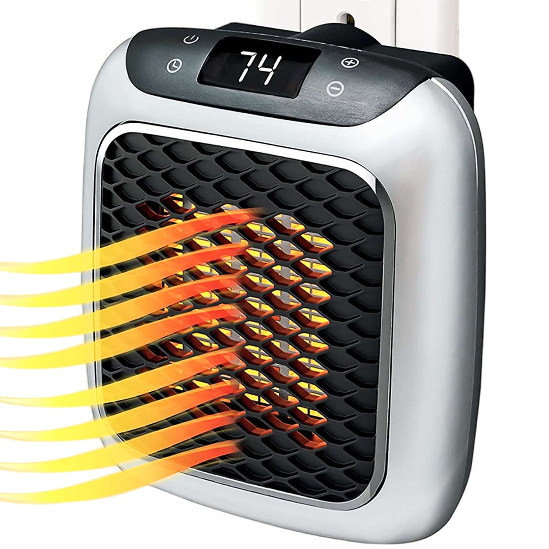 Aeroterma ceramica electrica Handy Heater Turbo 800 W - Priza 15° - 32° C Telecomanda Temporizator 12 ore 45 dB Zgomot - 71551