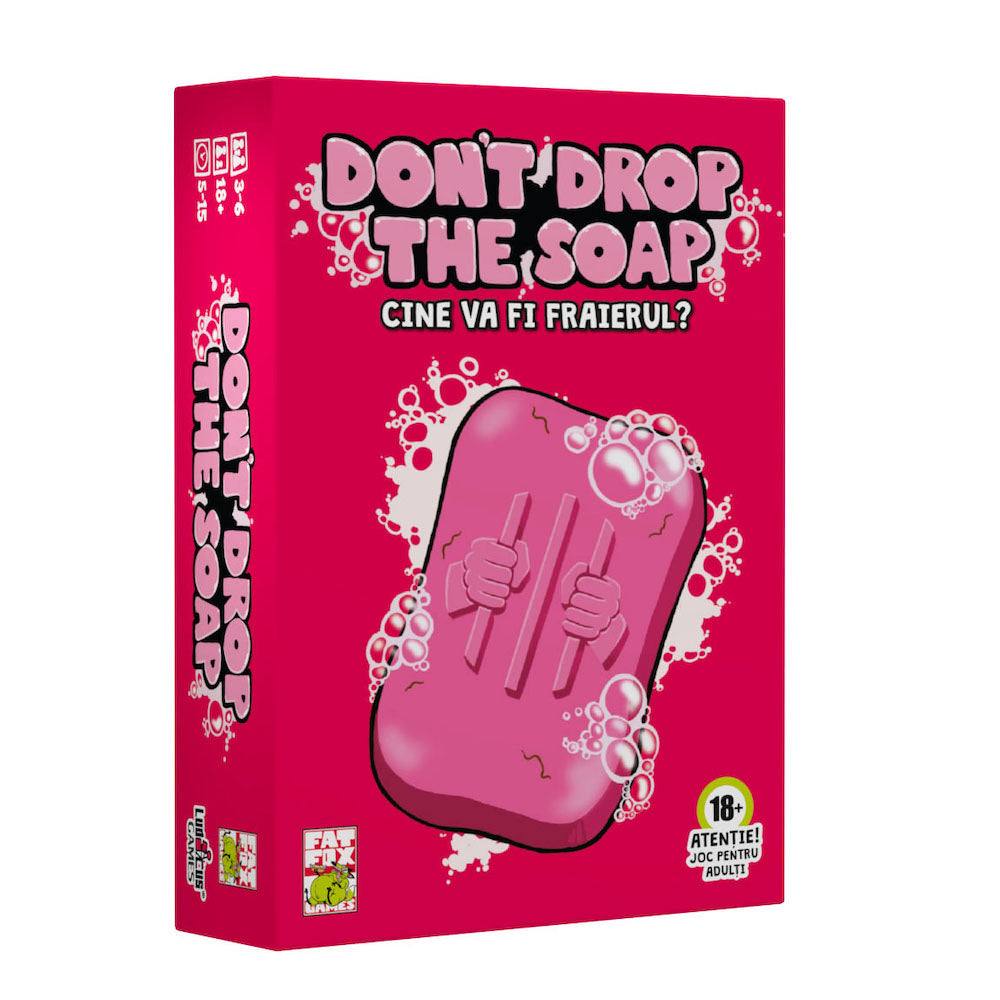 Board Game Don’t Drop the Soap 18 + Limba Romana - 6426008003425 - 1