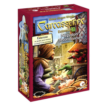 Board Game Extensia 2 Carcassonne - Negustori si Constructori Limba Romana - 5949046300222 - 1