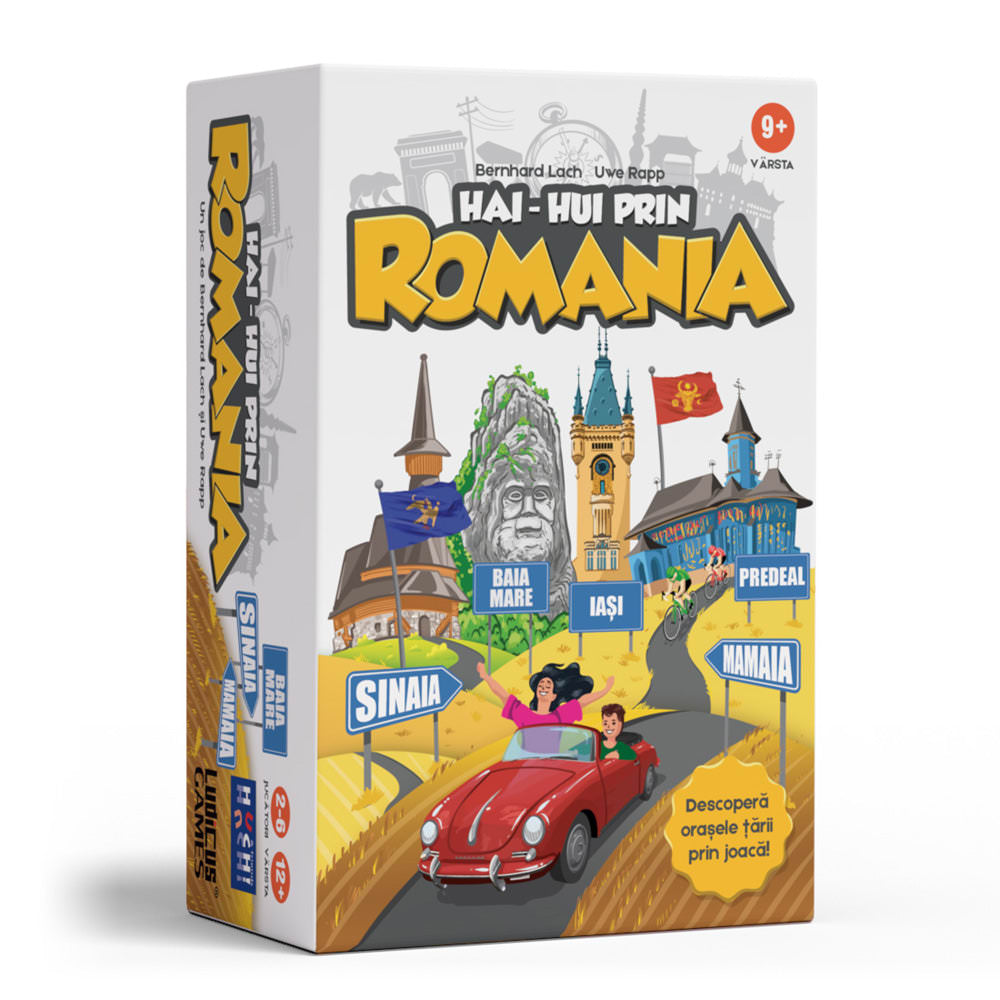 Board Game Hai Hui prin Romania Limba Romana - 6426008005054 - 1