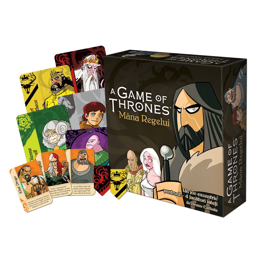 Board Game of Thrones: Mana Regelui 14 + Limba Romana - 5949046300314 - 2