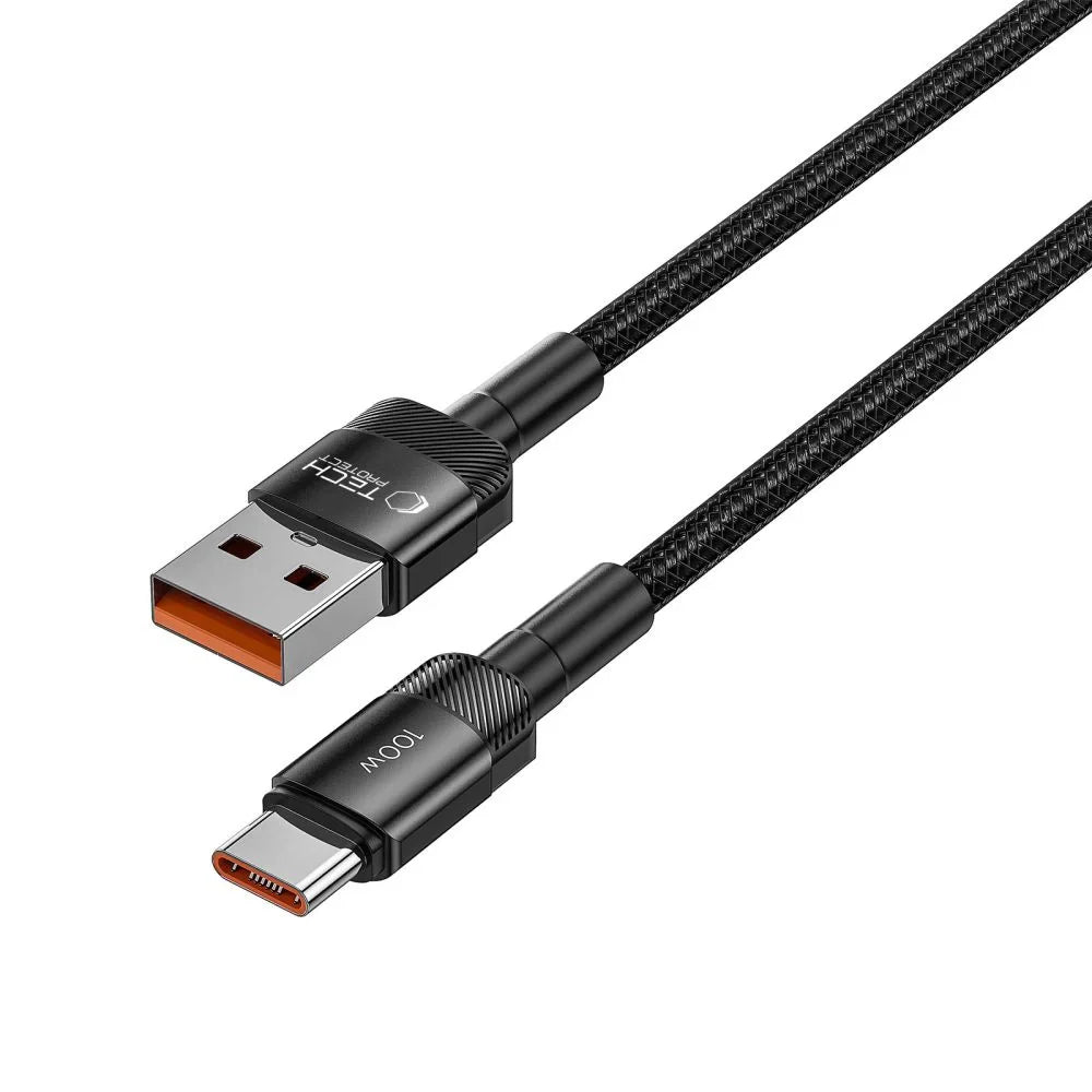 Cablu Incarcare & Date USB la USB-C Tech-Protect UltraBoost Evo - 100 W 20V/5A Power Delivery - YJ-0039 - 5906203690718 - 1