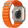 Curea Alpine Loop pt. Apple Watch 49 / 45 / 44 mm Orange M - MQE03ZM/A Originala Resigilat - 194253418801 - 3