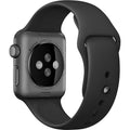 Curea Sport Apple Watch 41/40/38 mm Space Gray - S/M & M/L MJ4F2ZM/A Originala Resigilat - MJ4F2ZM/A-A - 888462179980 - 5