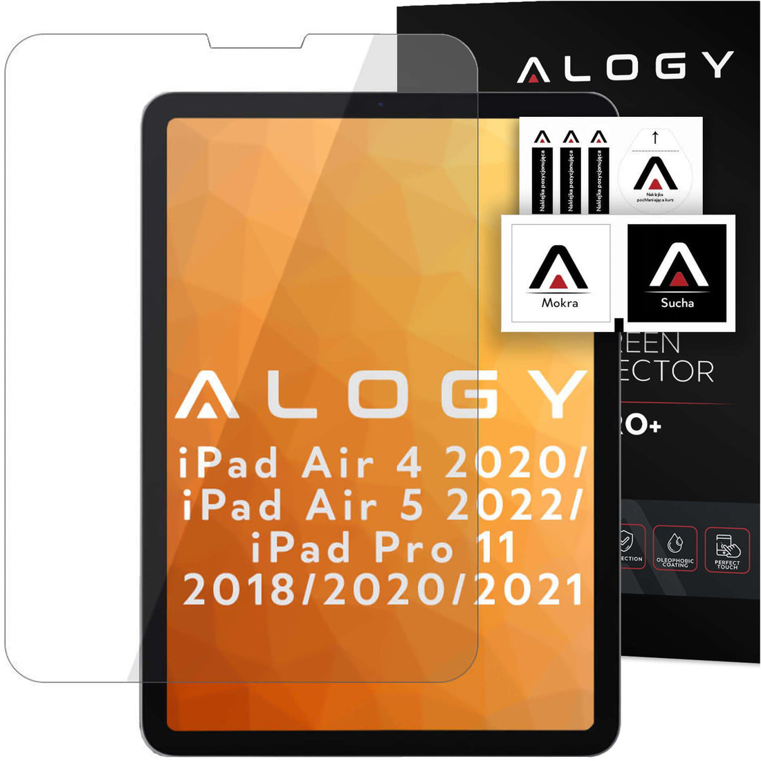 Folie Sticla Securizata 9H Alogy Ecran iPad Pro 11’’ (2022/2021/2020/2018) Air 5/4 - 4545 - 5907765630181 - 1