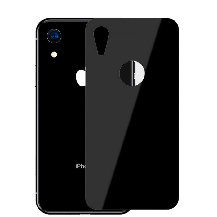 Folie Sticla Securizata Curbata Spate 0.3mm Baseus pt. iPhone XR - Black - SGAPIPH61-BM01 - 6953156279377 - 10