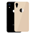 Folie Sticla Securizata Curbata Spate 0.3mm Baseus pt. iPhone XR - Gold - SGAPIPH61-BM0V - 6953156279391 - 1