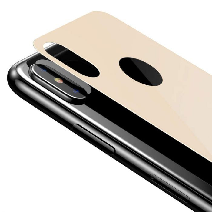 Folie Sticla Securizata Curbata Spate 0.3mm Baseus pt. iPhone XS Max - SGAPIPH65-BM0V - 6953156279421 - 3