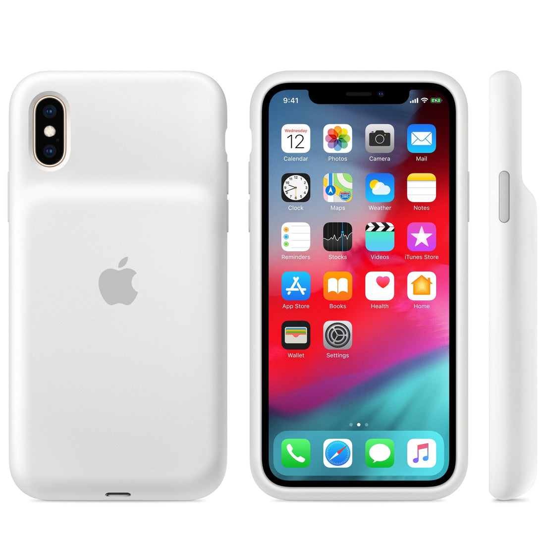 Husa Apple Smart Battery pt. iPhone XS Max White - MRXR2ZM/A Incarcare Wireless Originala Resigilat - 190198768421 - 1