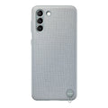 Husa Originala Kvadrat Cover pt. Samsung Galaxy S21 Plus EF-XG996 - Material Textil Reciclat Gray - EF-XG996FJEGWW - 8806090837654 - 1