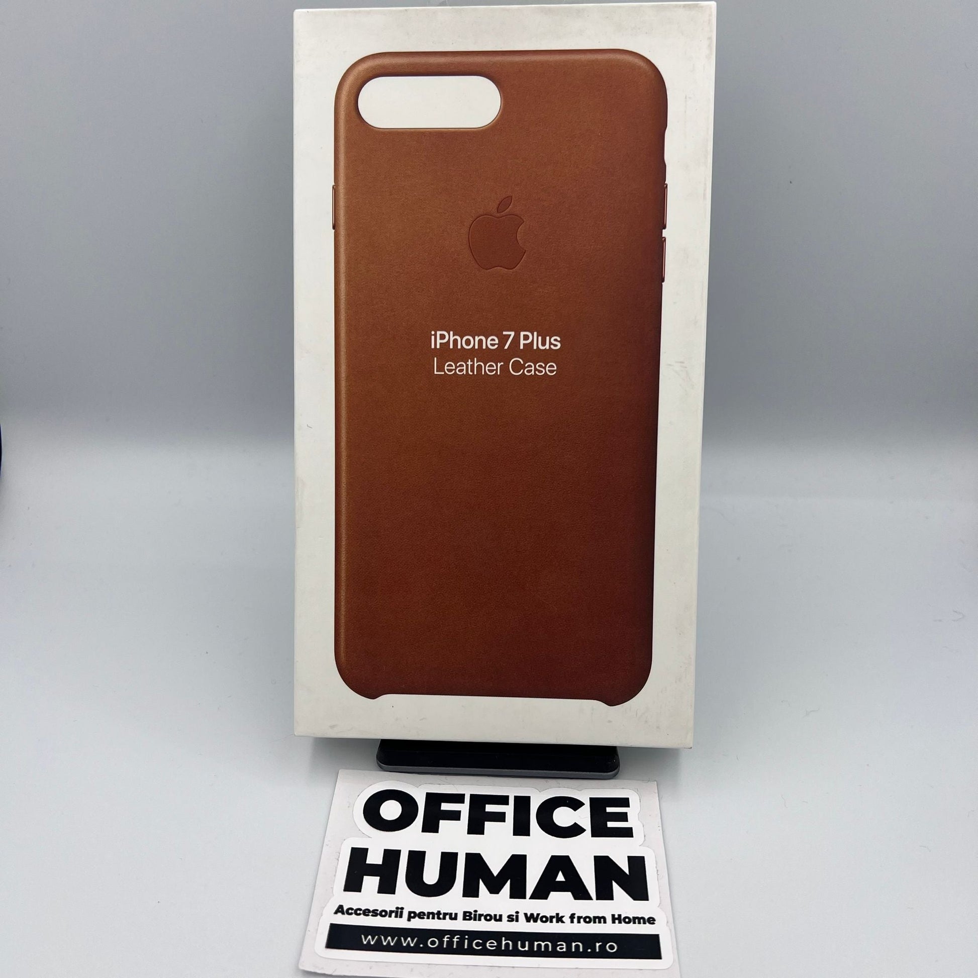 Husa Originala Piele Naturala Apple MMYF2ZM/A - iPhone 8 Plus / 7 Saddle Brown - 190198005502 - 4