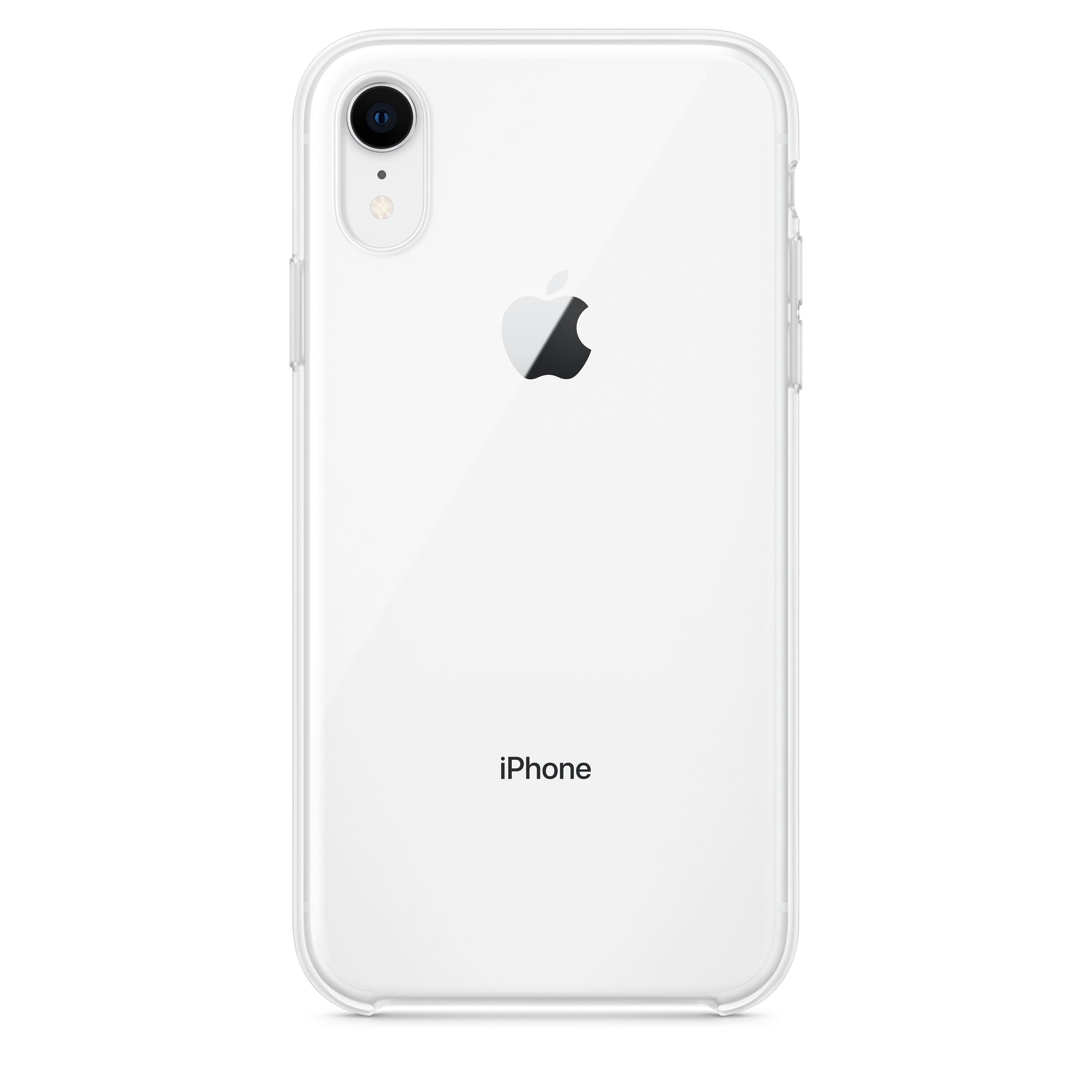Husa Originala Silicon Clear Apple MRW62ZM/A - iPhone XR - 190198763105 - 1