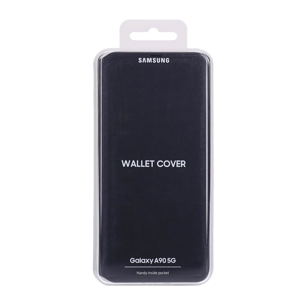 Husa Originala Wallet Cover pt. Samsung Galaxy A90 5G EF-WA908 - Black - EF-WA908PBEGWW - 8806090053368 - 7