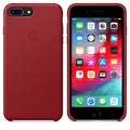 Husa Piele Naturala Apple pt. iPhone 8 Plus / 7 Red - MMYK2ZM/A Originala Resigilat - 190198005700 - 5