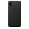 Husa Piele Naturala Apple pt. iPhone XS Max, Black - MRWT2ZM/A, Originala, Resigilat