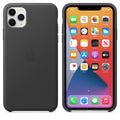 Husa Piele Naturala Apple pt. iPhone 11 Pro Max Black - MX0E2ZM/A Originala Resigilat - MX0E2ZM/A-A - 190199287655 - 2