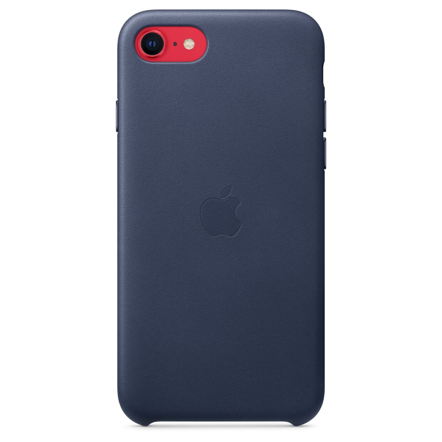 Husa Piele Naturala Apple pt. iPhone SE 2022 / 2020 / 8 / 7 Midnight Blue - MXYN2ZM/A Originala Resigilat - 190199610552 - 4