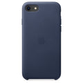 Husa Piele Naturala Apple pt. iPhone SE 2022 / 2020 / 8 / 7 Midnight Blue - MXYN2ZM/A Originala Resigilat - 190199610552 - 3