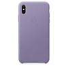 Husa Piele Naturala Apple pt. iPhone XS Max, Lilac - MVH02ZM/A, Originala