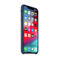 Husa Piele Naturala Apple pt. iPhone XS Max Midnight Blue - MRWU2ZM/A Originala - 190198763488 - 4