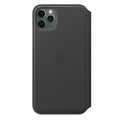 Husa Piele Naturala Folio Apple pt. iPhone 11 Pro Max Black - MX082ZM/A Originala - 190199288591 - 4