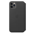 Husa Piele Naturala Folio Apple pt. iPhone 11 Pro Max Black - MX082ZM/A Originala - 190199288591 - 1