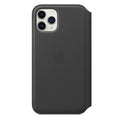 Husa Piele Naturala Folio Apple pt. iPhone 11 Pro Black - MX062ZM/A Originala - 190199288379 - 4