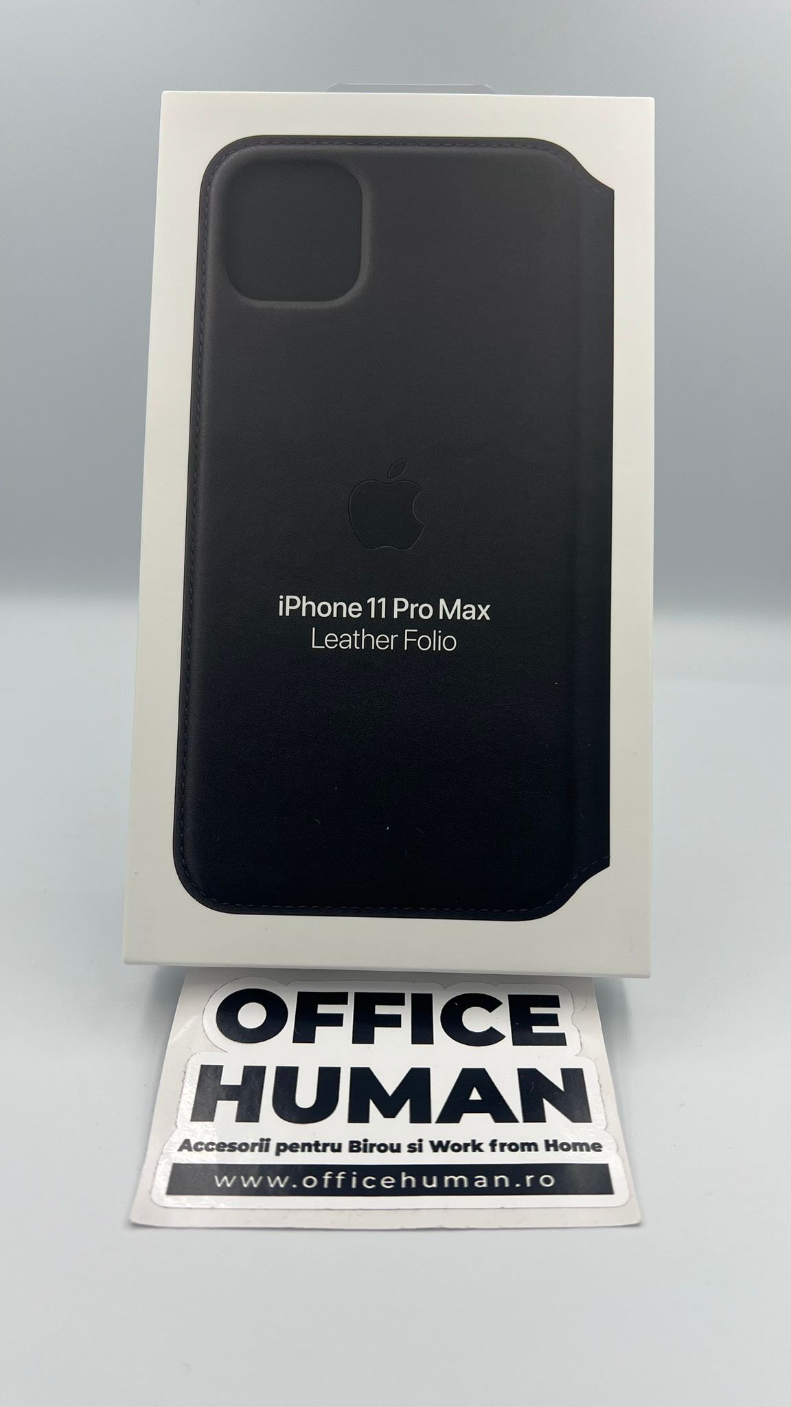 Husa Piele Naturala Folio Apple pt. iPhone 11 Pro Max Black - MX082ZM/A Originala - 190199288591 - 7