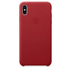 Husa Piele Naturala pt. Apple iPhone XS Max, Red - MRWQ2ZM/A, Originala, Resigilat