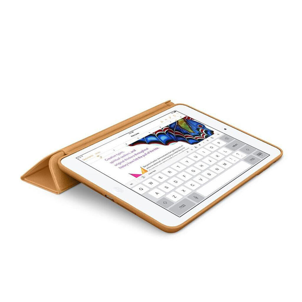 Husa Piele Naturala Smart Case Apple pt. iPad Mini 3 / 2 / 1 Brown - ME706ZM/A Originala - 5053866612899 - 5