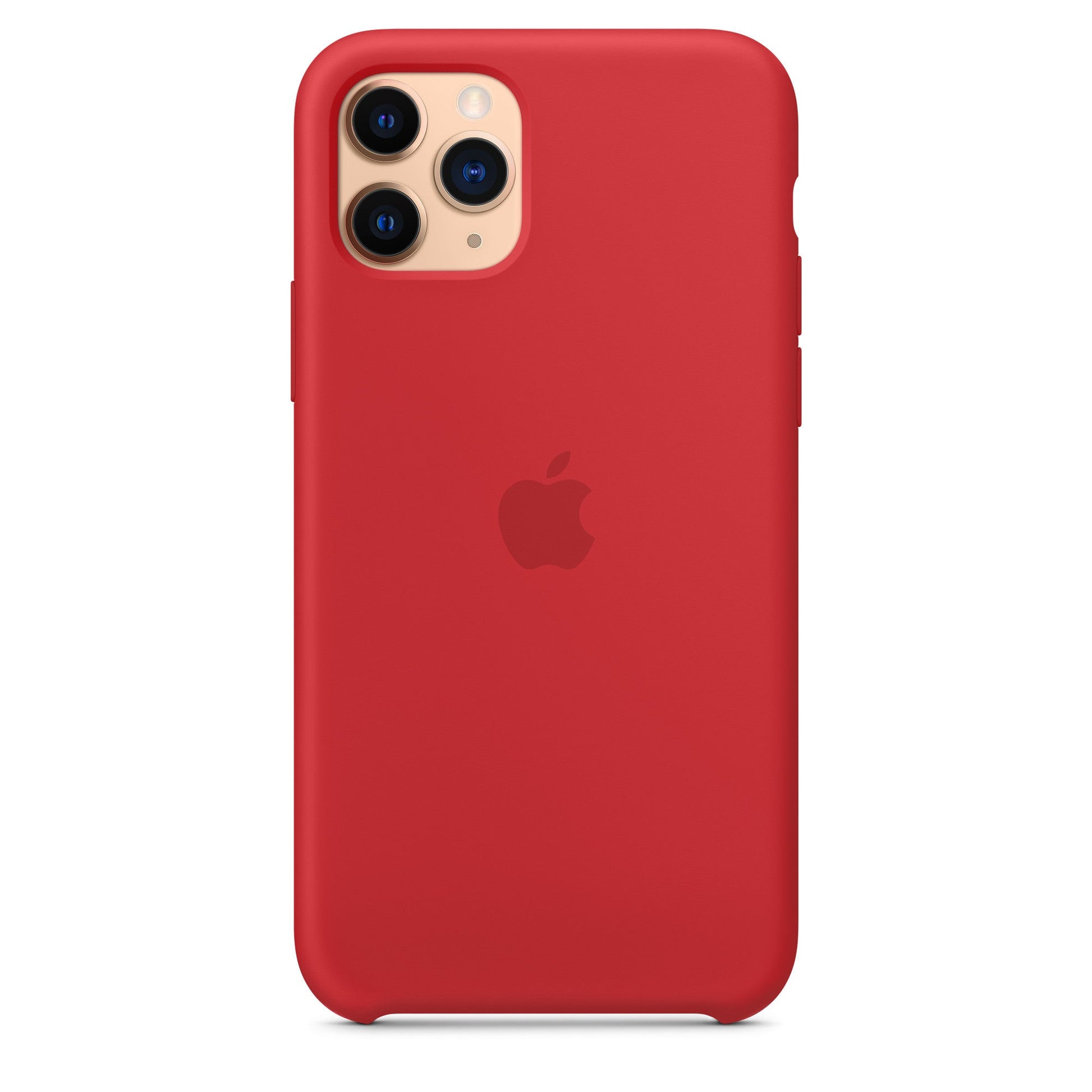 Husa Silicon Apple pt. iPhone 11 Pro Red - MWYH2ZM/A Originala Resigilat - 190199287778 - 5
