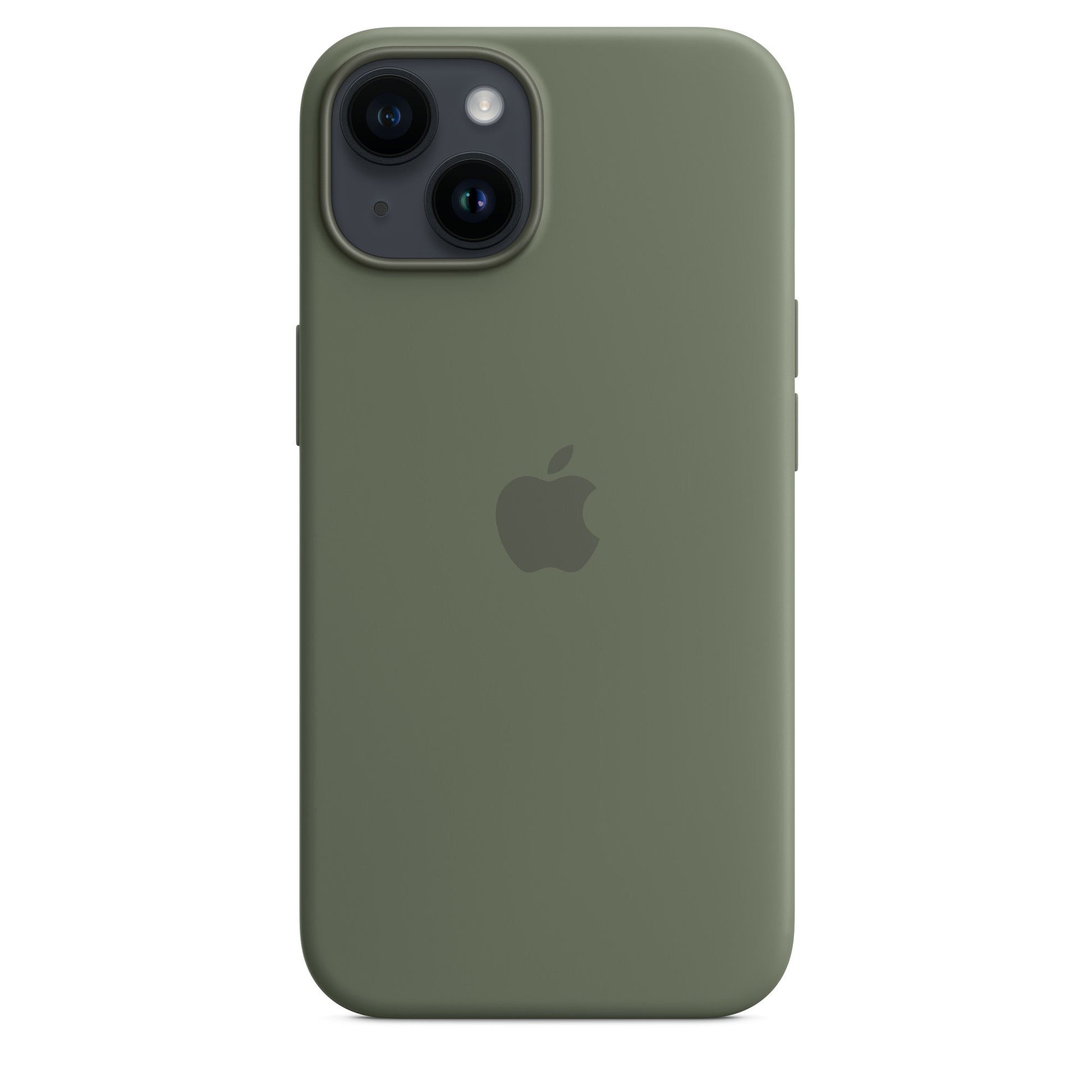 Husa Silicon Apple pt. iPhone 14 Olive - MQU83ZM/A Originala Magsafe Resigilat - 194253727552 - 7