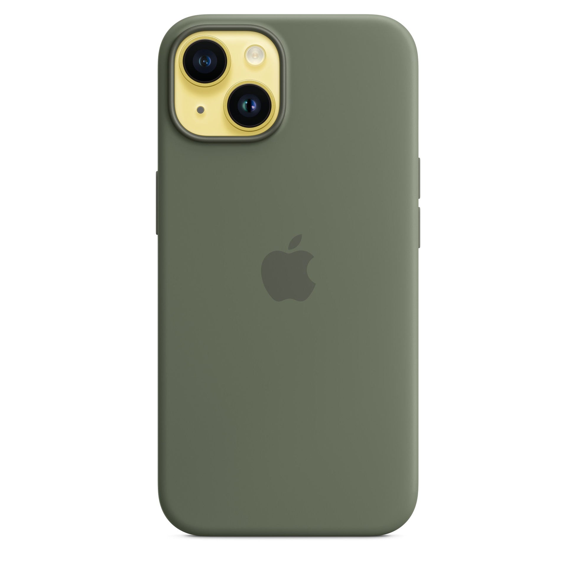 Husa Silicon Apple pt. iPhone 14 Olive - MQU83ZM/A Originala Magsafe Resigilat - 194253727552 - 6