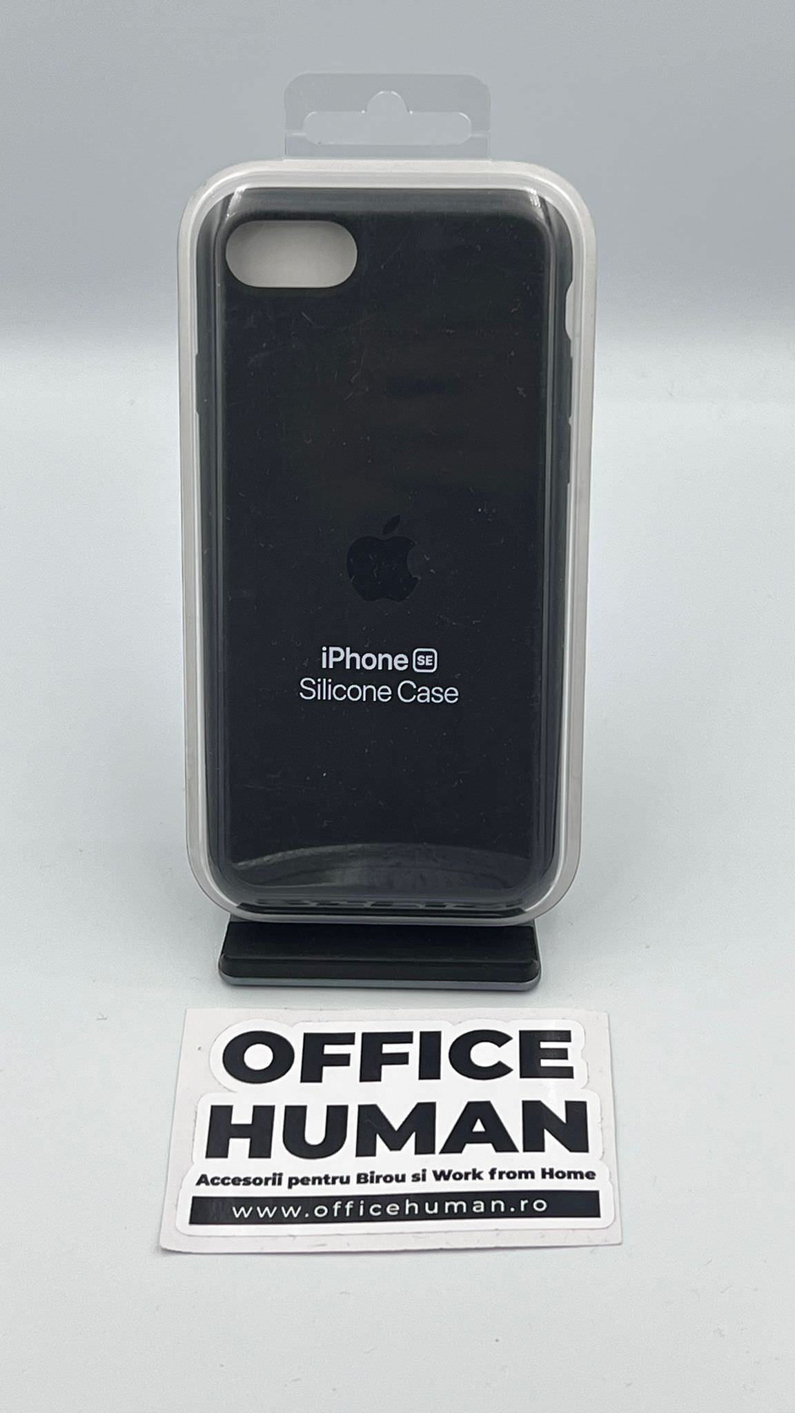 Husa Silicon Apple pt. iPhone SE 2022 / 2020 / 8 / 7 Black - MXYH2ZM/A Originala - 190199610408 - 9