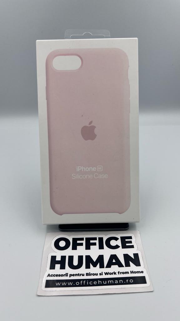 Husa Silicon Apple pt. iPhone SE 2022 / 2020 / 8 / 7 Chalk Pink - MN6G3ZM/A Originala - 194253035497 - 4