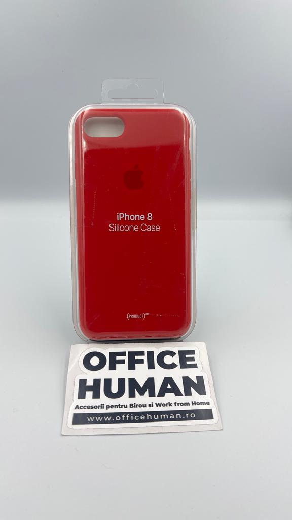 Husa Silicon Apple pt. iPhone SE 2022 / 2020 / 8 / 7 Red - MQGP2ZM/A Originala Resigilat - 190198496379 - 4