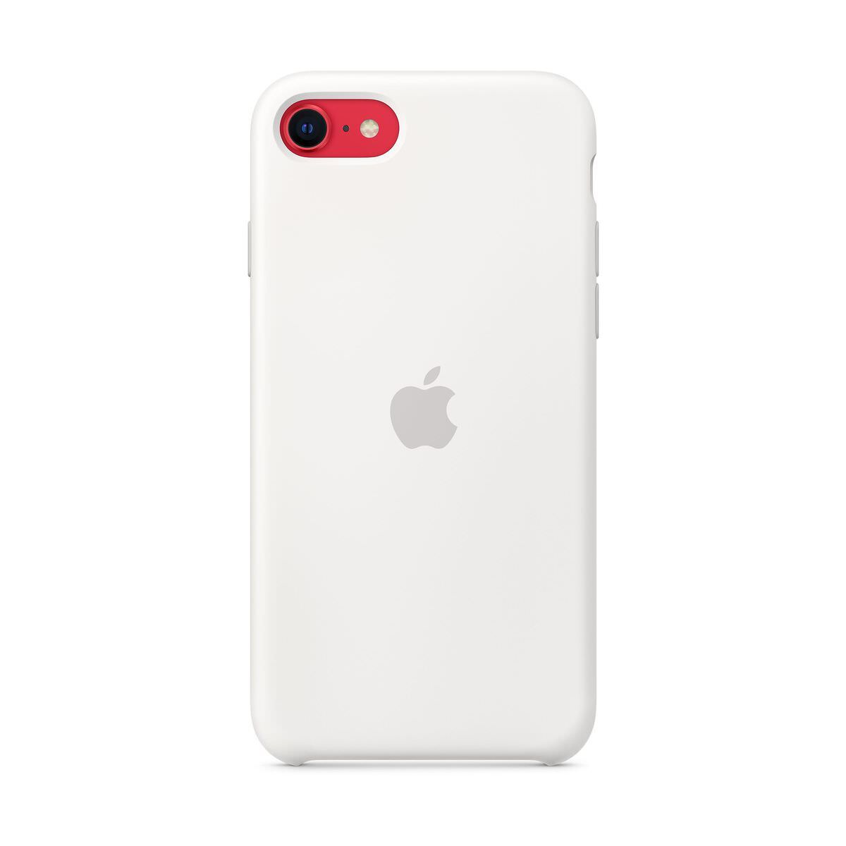 Husa Silicon Apple pt. iPhone SE 2022 / 2020 / 8 / 7 White - MXYJ2ZM/A Originala - 190199610439 - 6