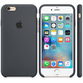 Husa Silicon Apple pt. iPhone 6(s) Charcoal Gray - MKY02ZM/A Originala - 888462660730 - 4