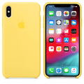 Husa Silicon Apple pt. iPhone XS Max Canary Yellow - MW962ZM/A Originala - 190199197404 - 4