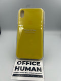 Husa Silicon Apple pt. iPhone XS Max Canary Yellow - MW962ZM/A Originala - 190199197404 - 6