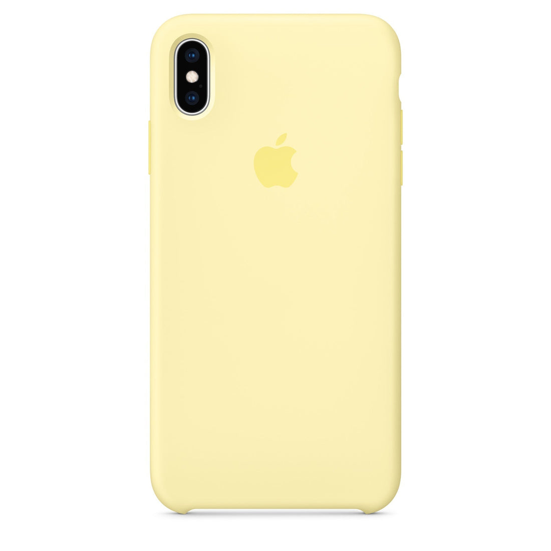 Husa Silicon Apple pt. iPhone XS Max Mellow Yellow - MUJR2ZM/A Originala - 190199031609 - 1