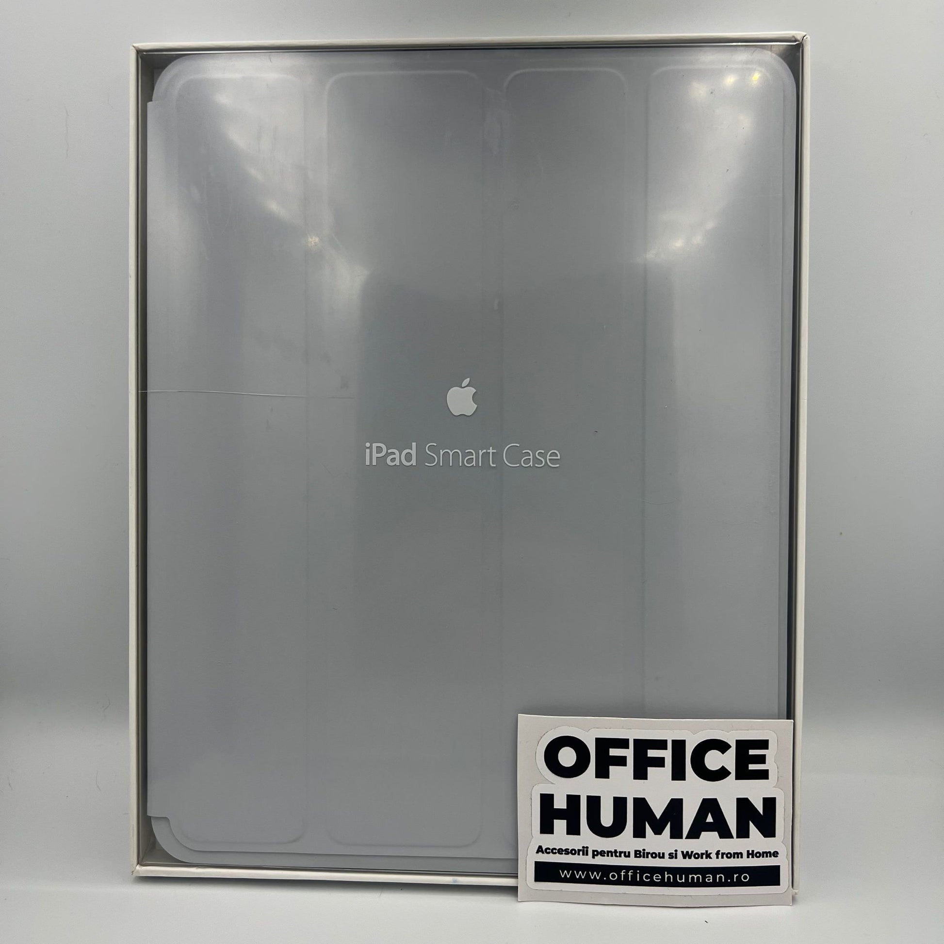 Husa Smart Case Apple pt. iPad 4 / 3 / 2 Light Gray - MD455ZM/A Originala - 885909560844 - 9