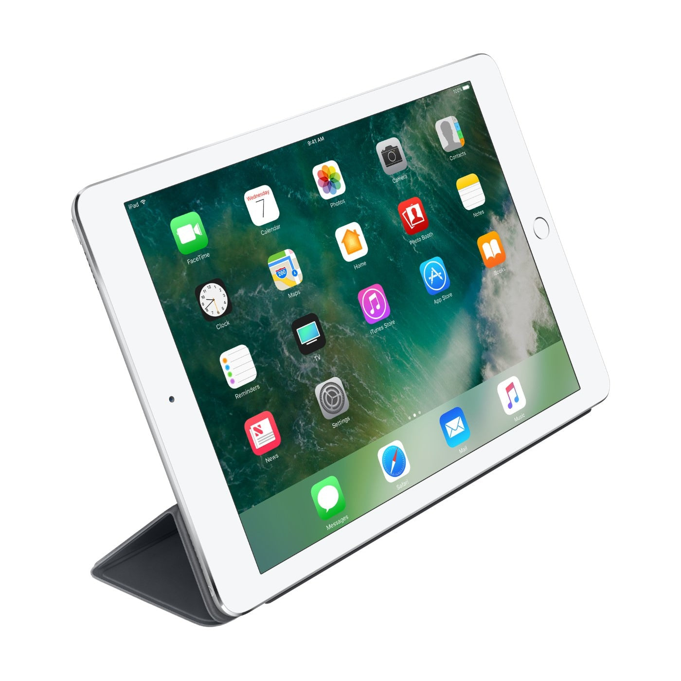 Husa Smart Cover Apple pt. iPad Air 2 & 1 6 5 9.7’ Charcoal Gray - MM292ZM/A Originala Resigilat - 888462814652