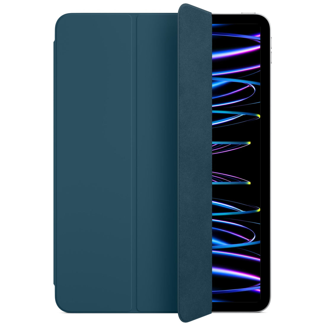 Husa Smart Folio Apple pt. iPad Pro 11’ (2022/2021/2020/2018) Air 5/4 Marine Blue - MQDV3ZM/A Originala Resigilat 194253478874 1