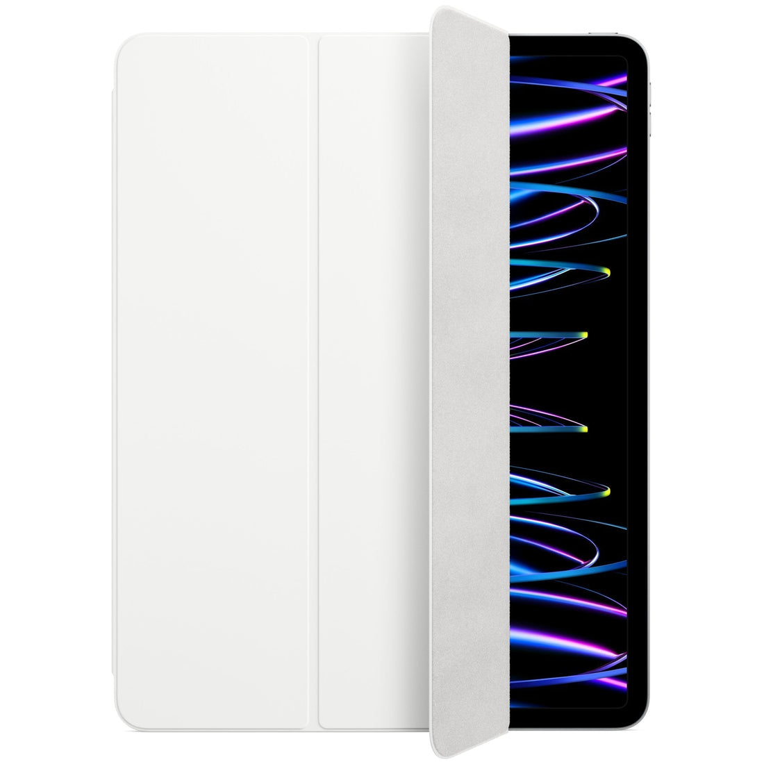 Husa Smart Folio Apple pt. iPad Pro 12.9’ (2022/2021/2020/2018) White - MJMH3ZM/A Originala Resigilat - Cu cutie - 194252438596 - 1