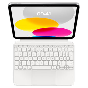 Husa Tastatura Apple Magic Keyboard Folio pt. iPad 10 (2022) - MQDP3TX/A Layout Turc QWERTY Originala - 194253417453 - 1