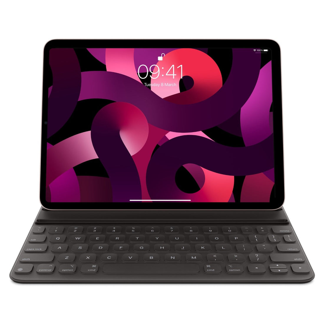 Husa Tastatura Apple Smart Folio Keyboard pt. iPad Pro 11’ (2022/2021/2020/2018) & Air 5 / 4 - MXNK2LL/A English US Original Resigilat