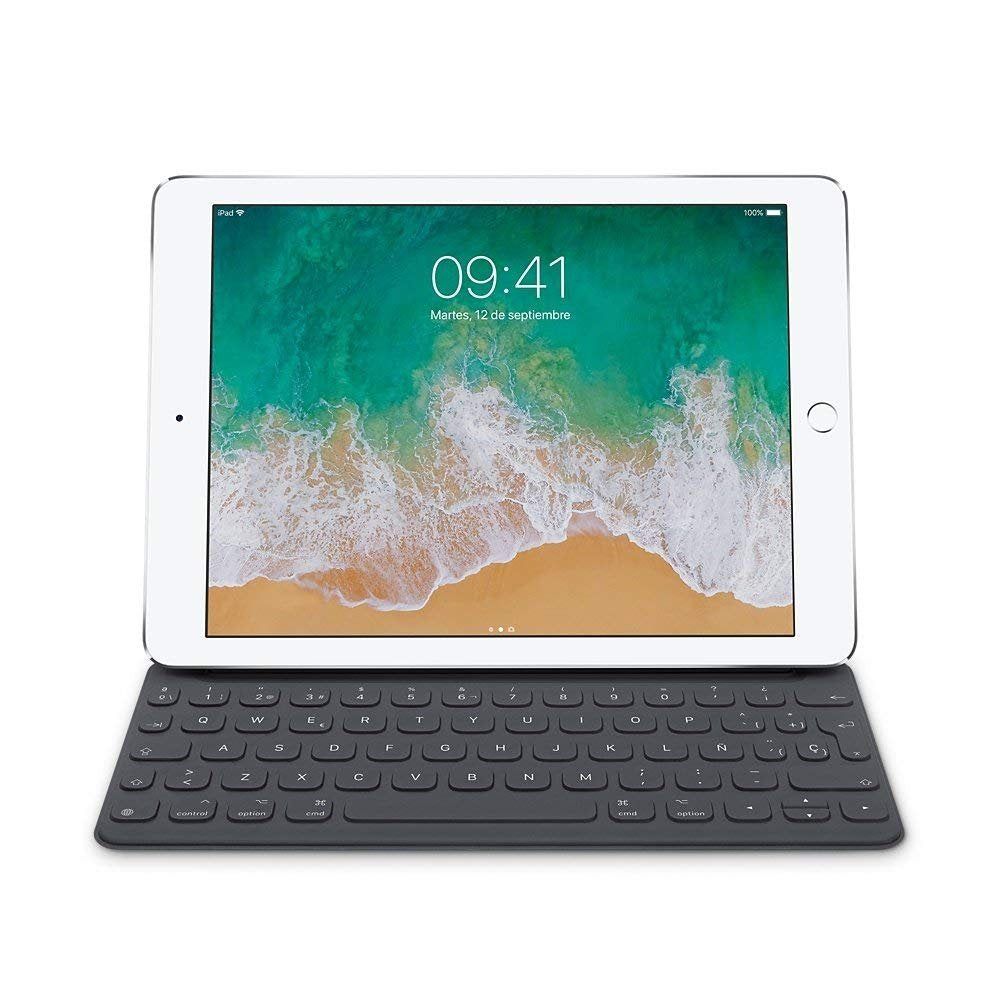 Husa Tastatura Apple Smart Folio Keyboard pt. iPad Pro 9.7’ (2016) - MNKR2E/A Spanish Originala Resigilat - 190198111395 - 1
