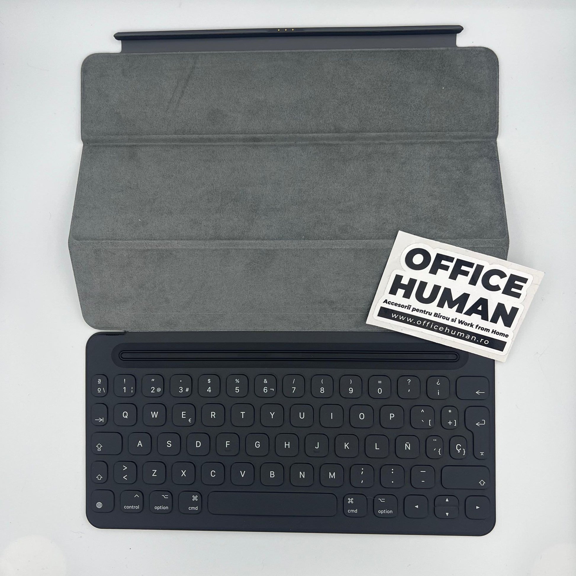 Husa Tastatura Apple Smart Folio Keyboard pt. iPad Pro 9.7’ (2016) - MNKR2E/A Spanish Originala Resigilat - 190198111395 - 7